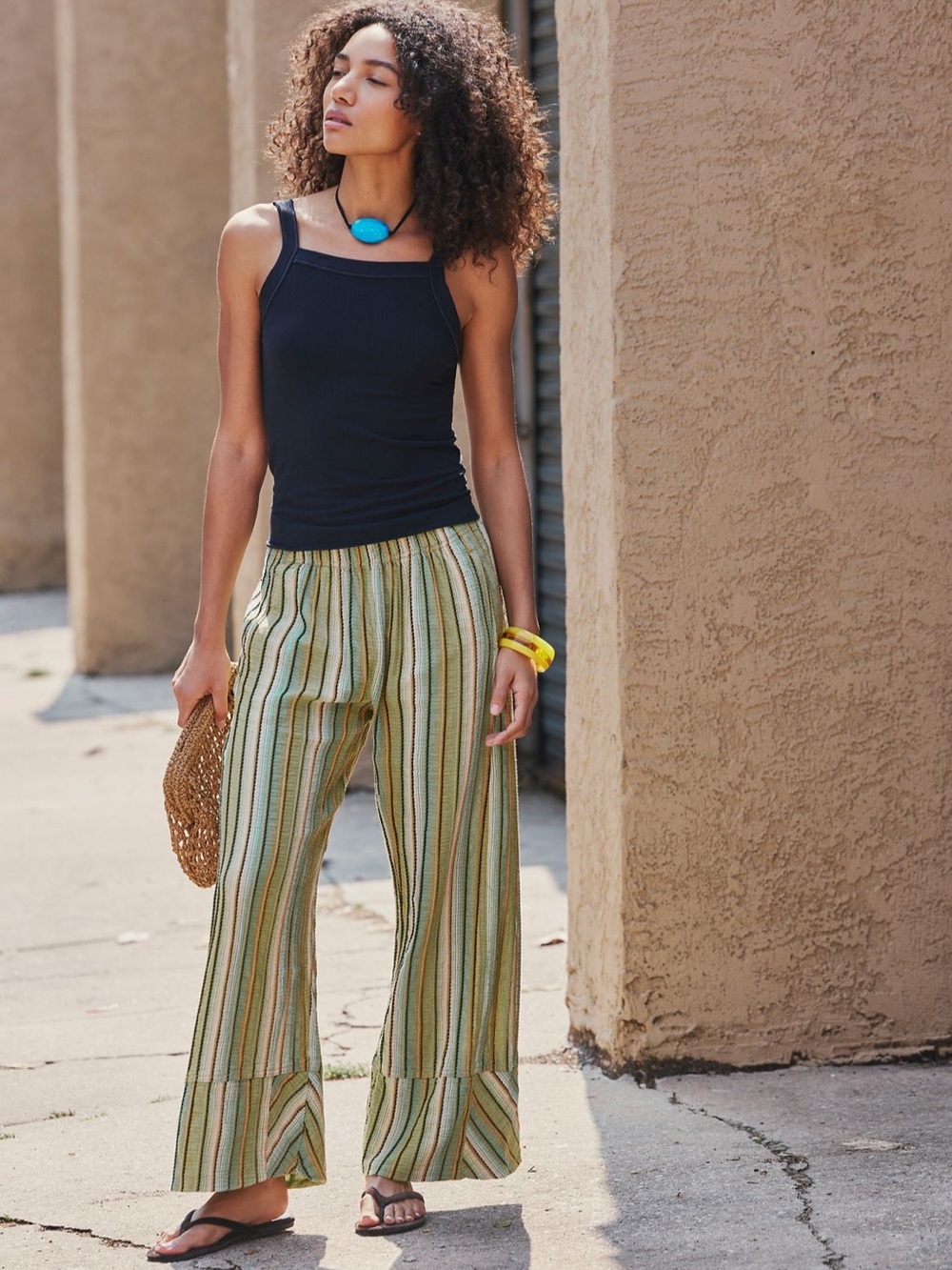 Free people days end striped pants - Picture 5 of 12